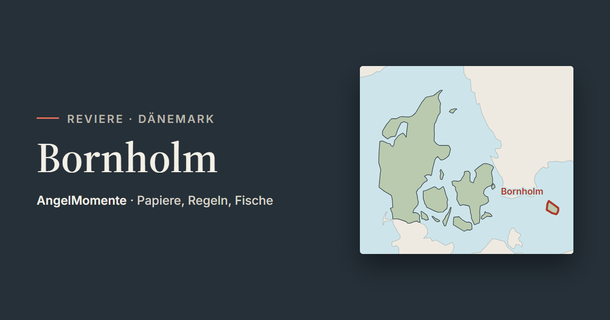 Vorschaubild: Bornholm mit Lagekarte