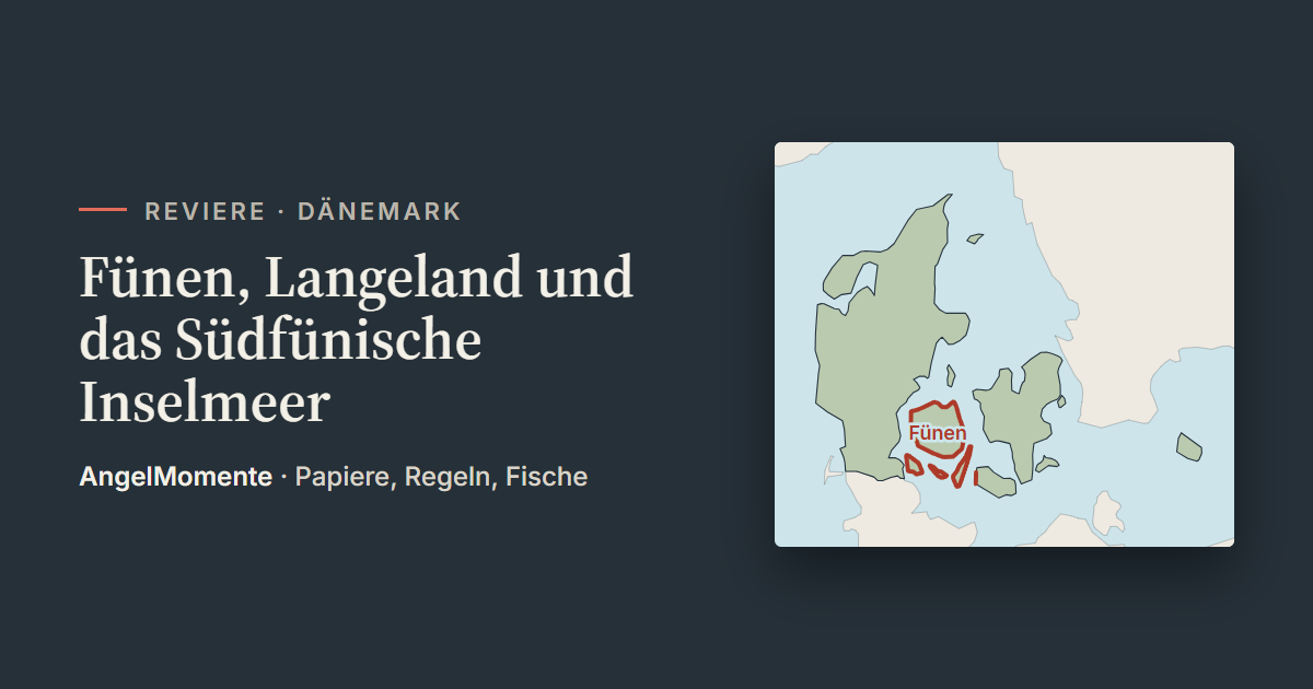 Vorschaubild: Fünen, Langeland und das Südfünische Inselmeer mit Lagekarte