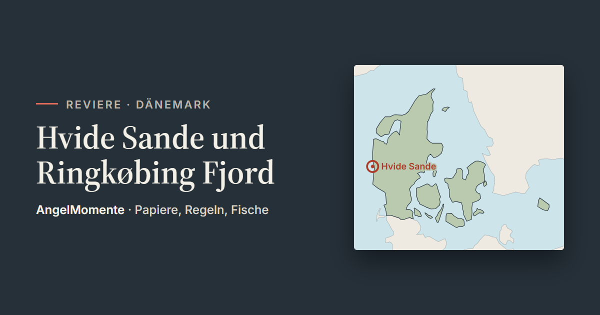 Vorschaubild: Hvide Sande und Ringkøbing Fjord mit Lagekarte
