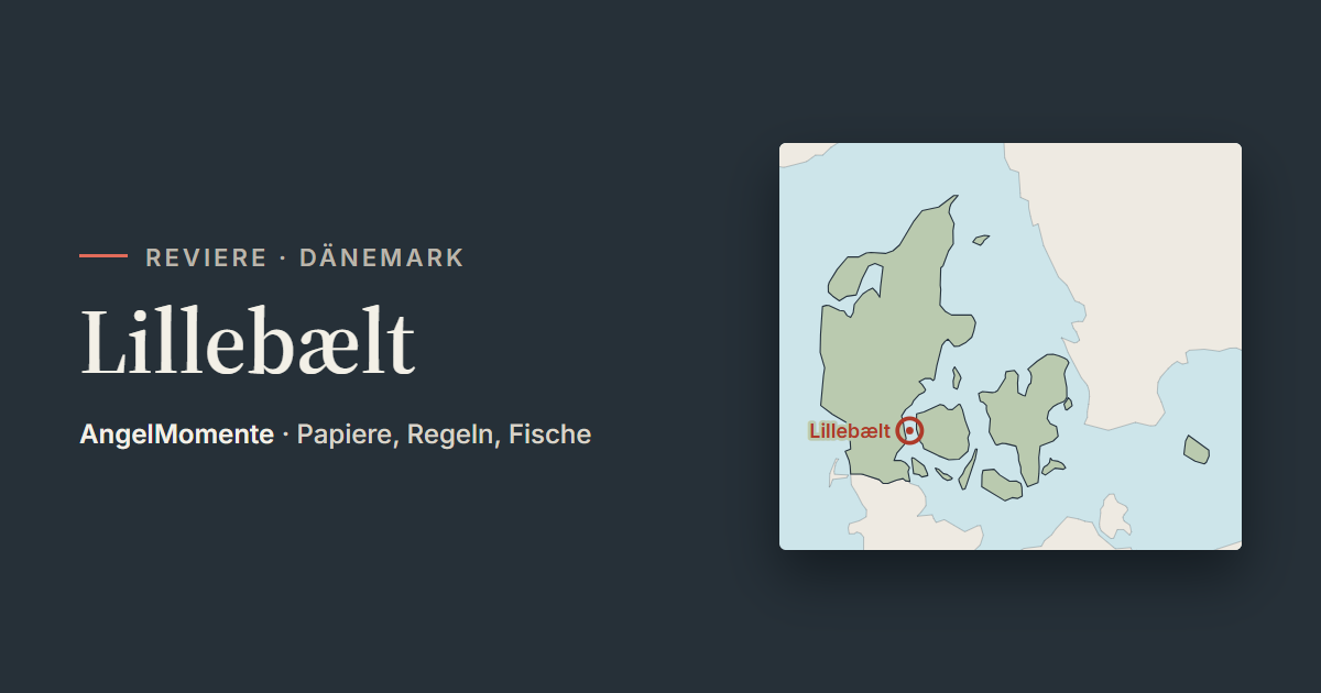 Vorschaubild: Lillebælt mit Lagekarte