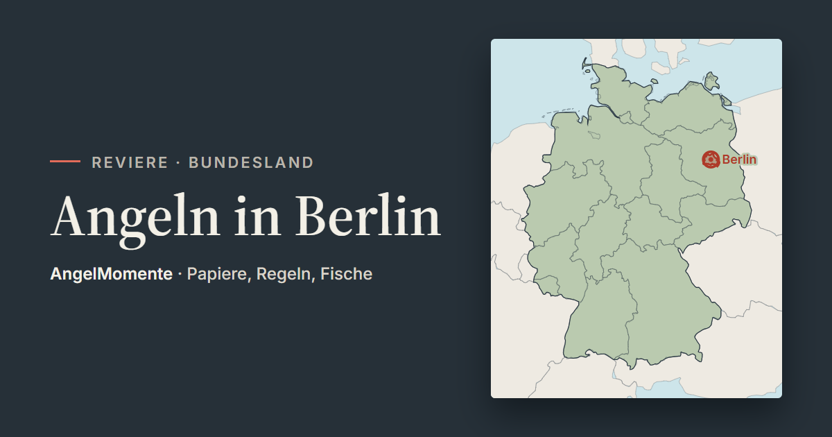 Vorschaubild: Angeln in Berlin mit Lagekarte