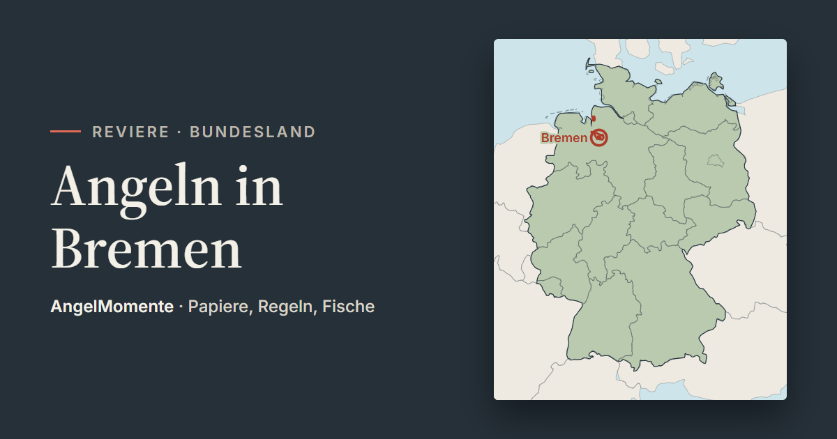 Vorschaubild: Angeln in Bremen mit Lagekarte