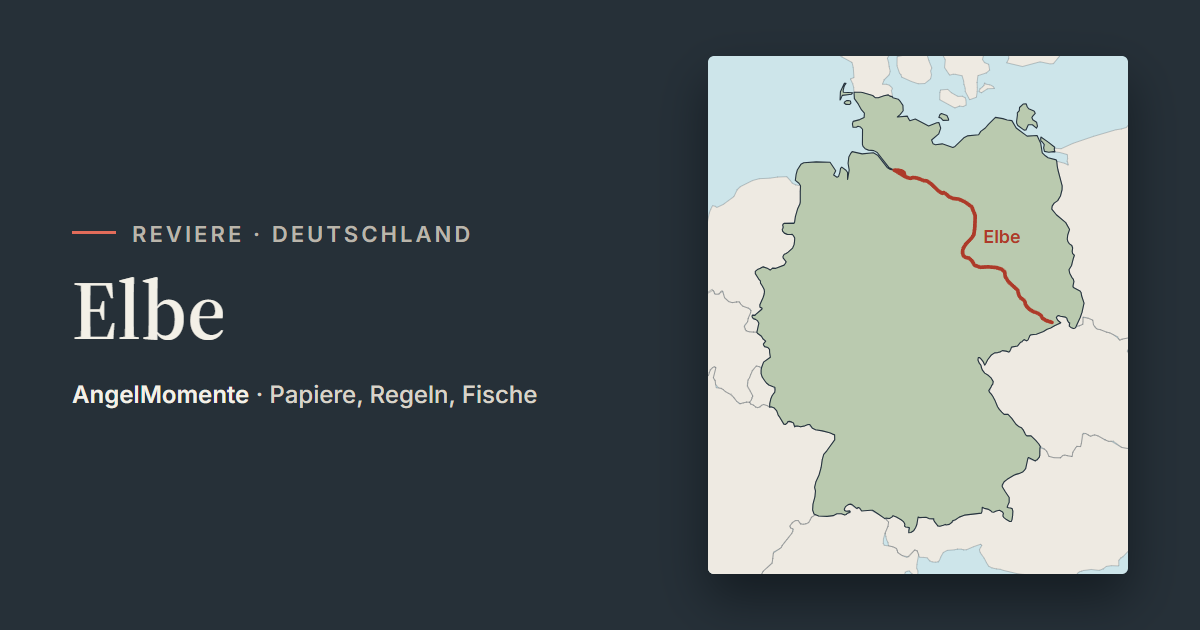 Vorschaubild: Elbe mit Lagekarte
