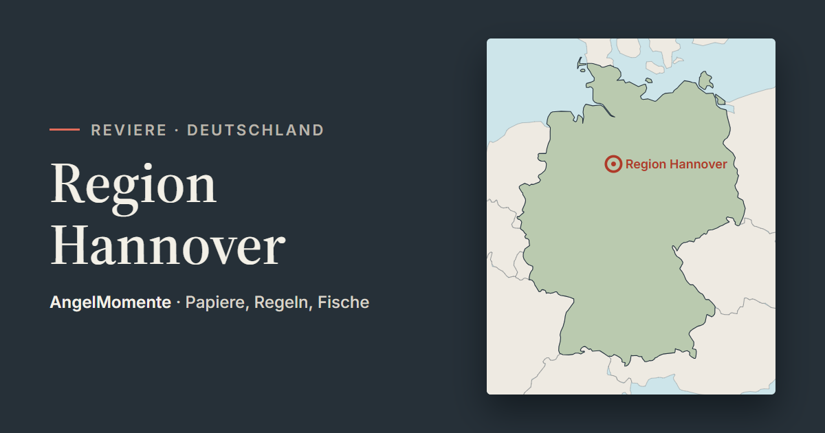 Vorschaubild: Region Hannover mit Lagekarte