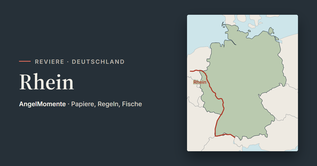 Vorschaubild: Rhein mit Lagekarte