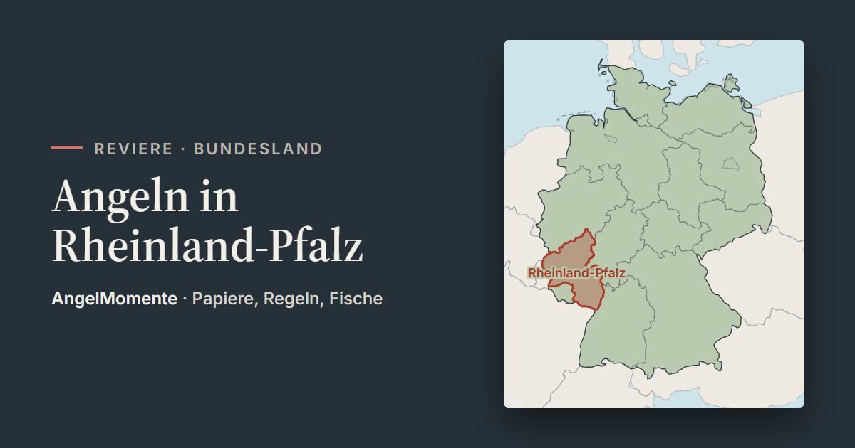 Vorschaubild: Angeln in Rheinland-Pfalz mit Lagekarte