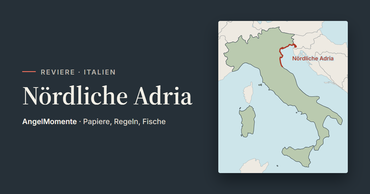Vorschaubild: Nördliche Adria mit Lagekarte