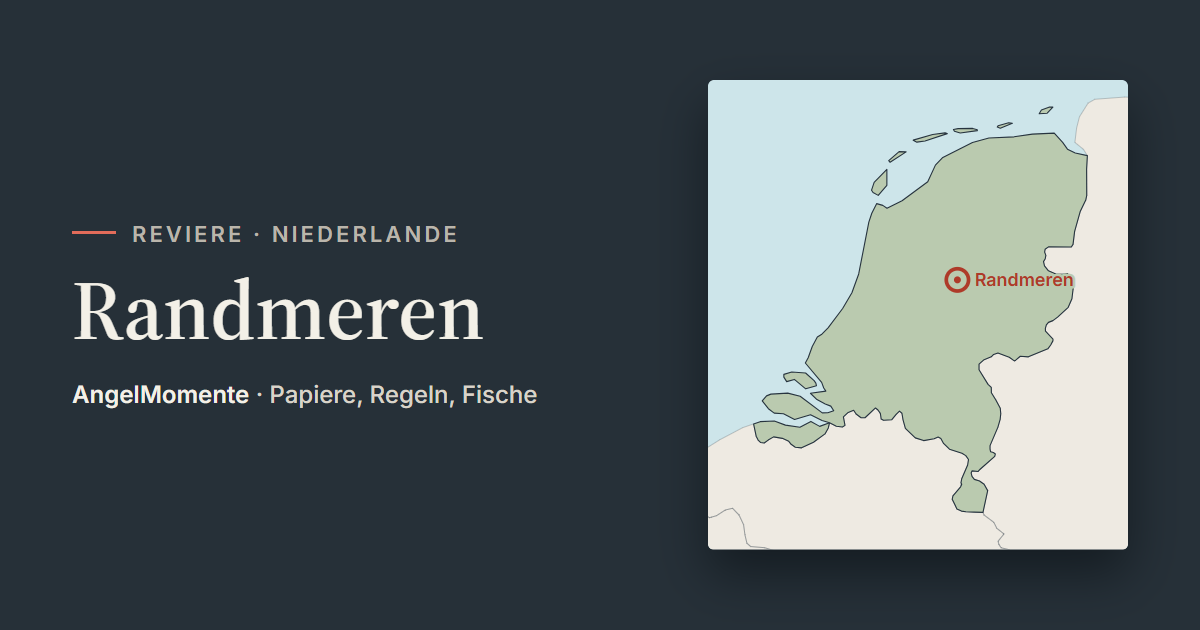 Vorschaubild: Randmeren mit Lagekarte