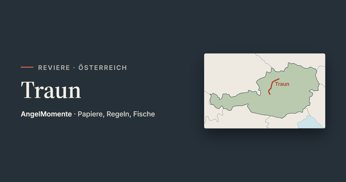 Vorschaubild: Traun mit Lagekarte