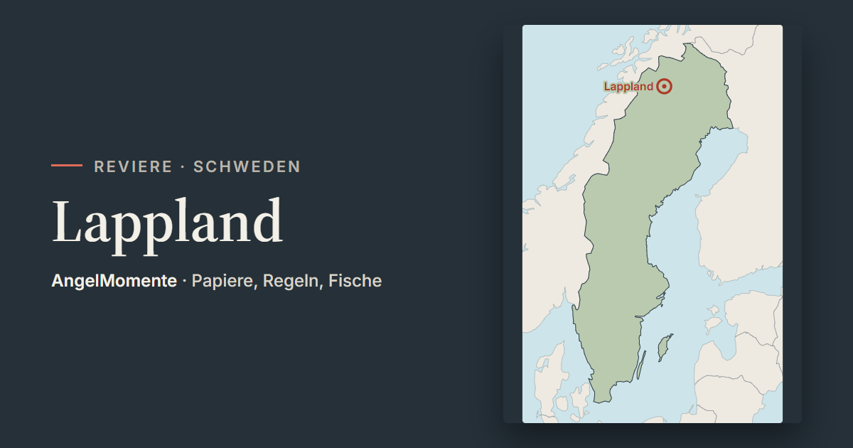 Vorschaubild: Lappland mit Lagekarte